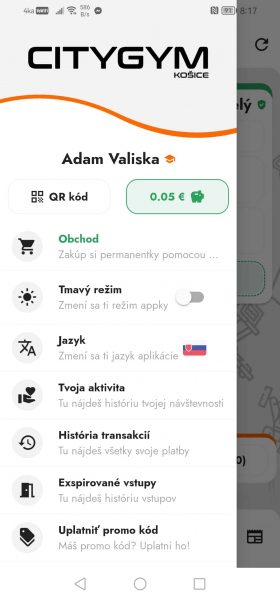 softvér pre správu fitness centra